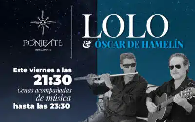 Este viernes en Poniente, música en directo durante las cenas